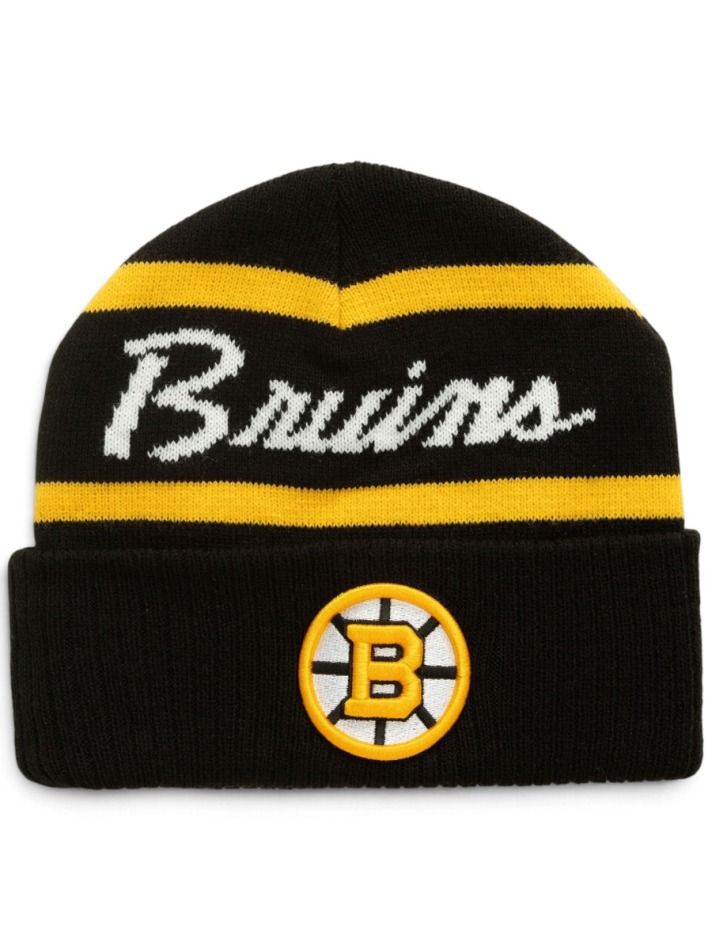 Boston Bruins zimní čepice NHL Head Coach - Boston Bruins kšiltovky, čepice, rukavice