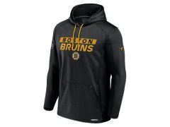 Boston Bruins pánská mikina s&nbsp;kapucí AP Rink Poly Fleece Pullover Hood