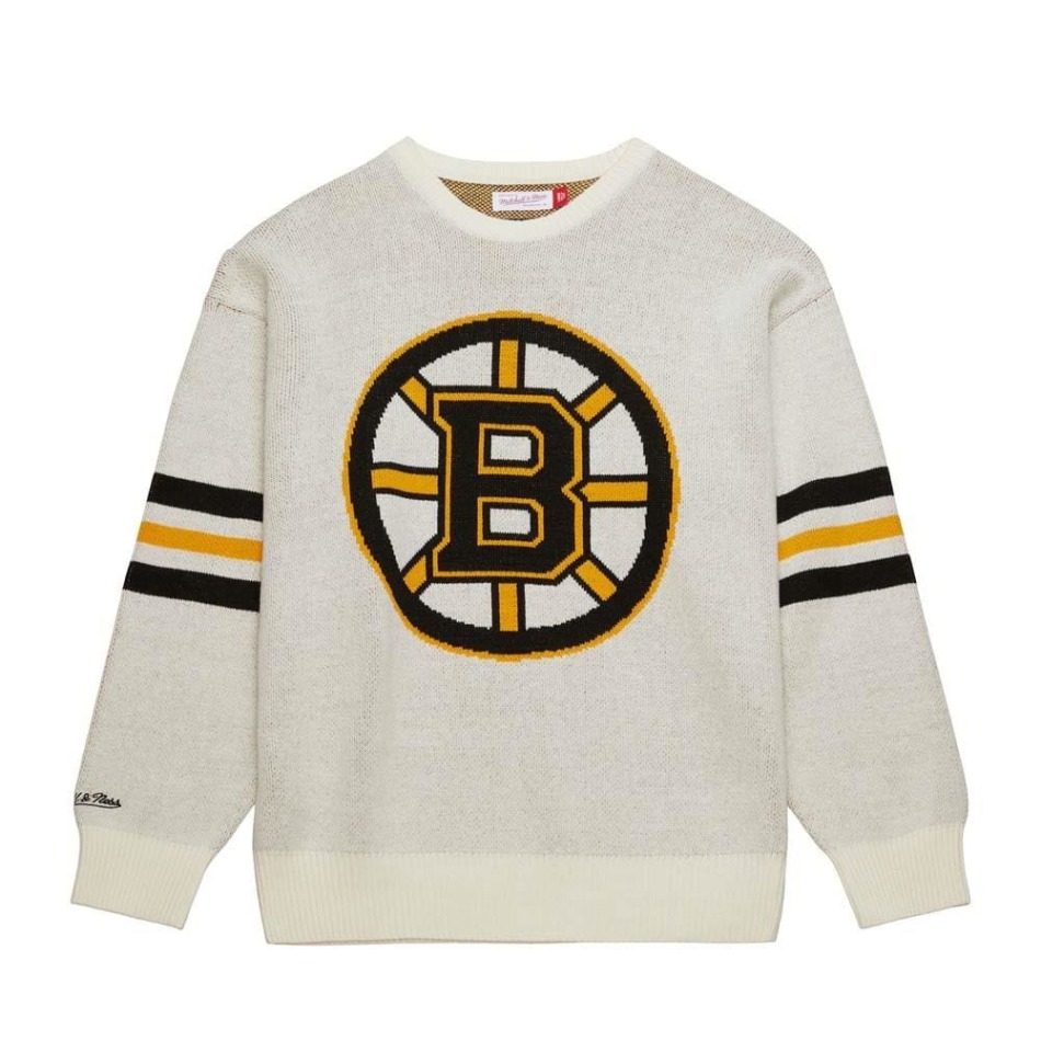 Boston Bruins pánská mikina Retro Helmet Sweater Current Logo - Boston Bruins mikiny, bundy, kalhoty