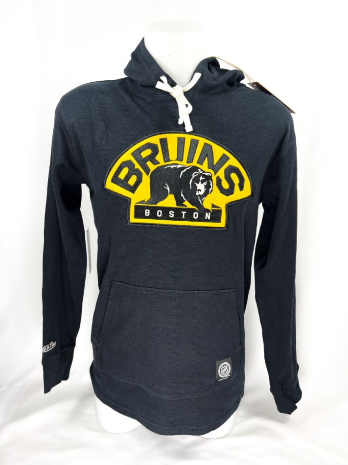 Boston Bruins pánská mikina s&nbsp;kapucí Thermal Lightweight Hoodie Current Logo - Boston Bruins mikiny, bundy, kalhoty
