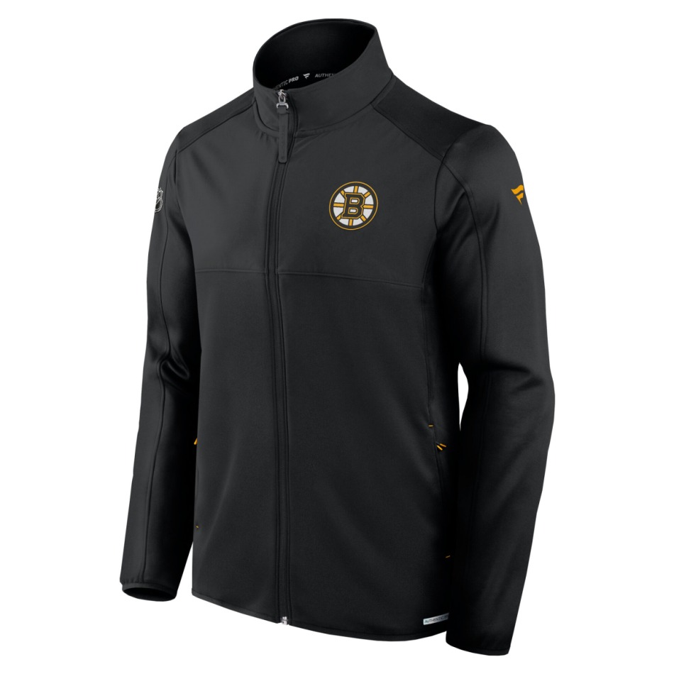 Boston Bruins pánská bunda AP Rink FZ Fleece Jacket - Boston Bruins mikiny, bundy, kalhoty