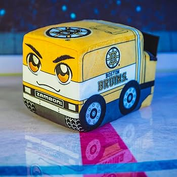 Boston Bruins plyšová rolba Zamboni Kuricha - Boston Bruins ostatní suvenýry
