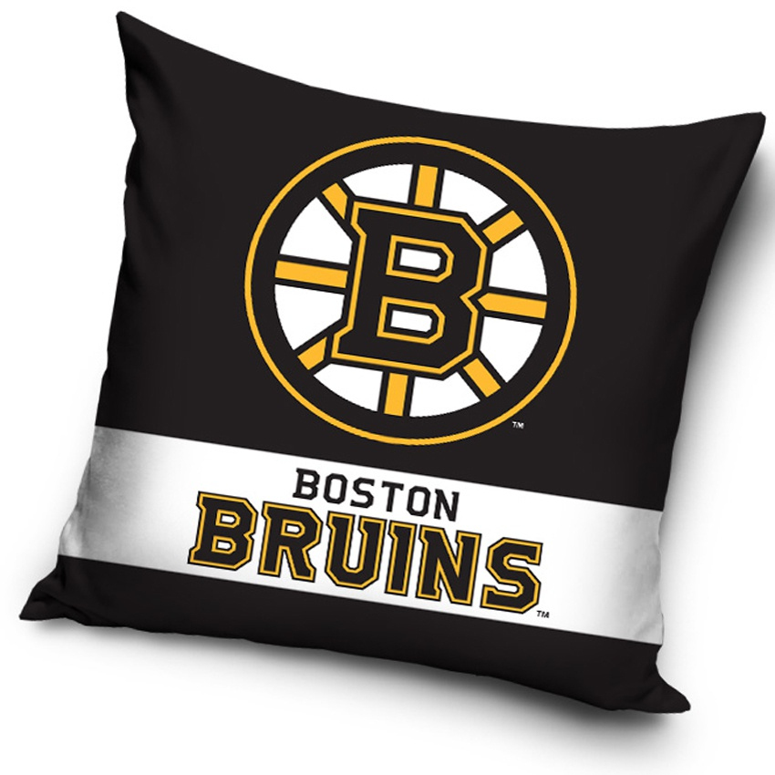 Boston Bruins polštářek logo - Boston Bruins povlečení, ručníky, deky