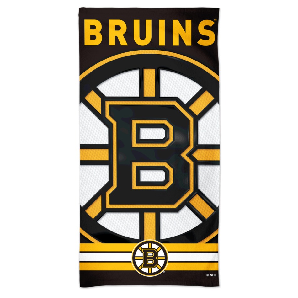 Boston Bruins osuška Spectra Beach Towel - Boston Bruins povlečení, ručníky, deky