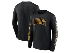 Boston Bruins pánské tričko s&nbsp;dlouhým rukávem Centennial black