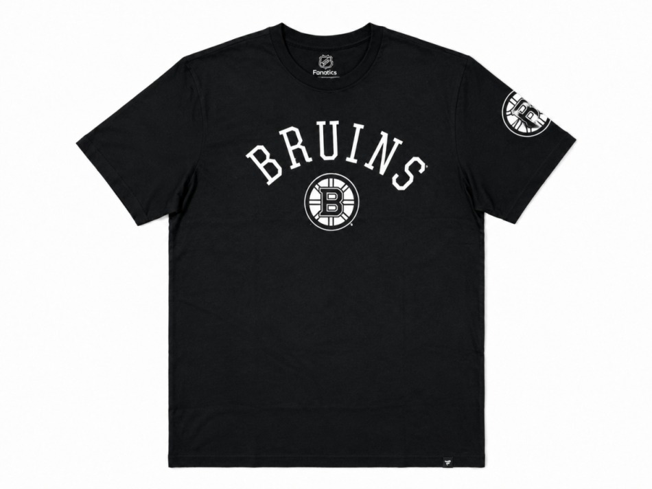 Boston Bruins pánské tričko NHL Frozen Rope - Boston Bruins trička, polo trička, košile