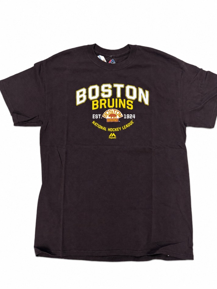 Boston Bruins pánské tričko NHL Majestic Established 1924