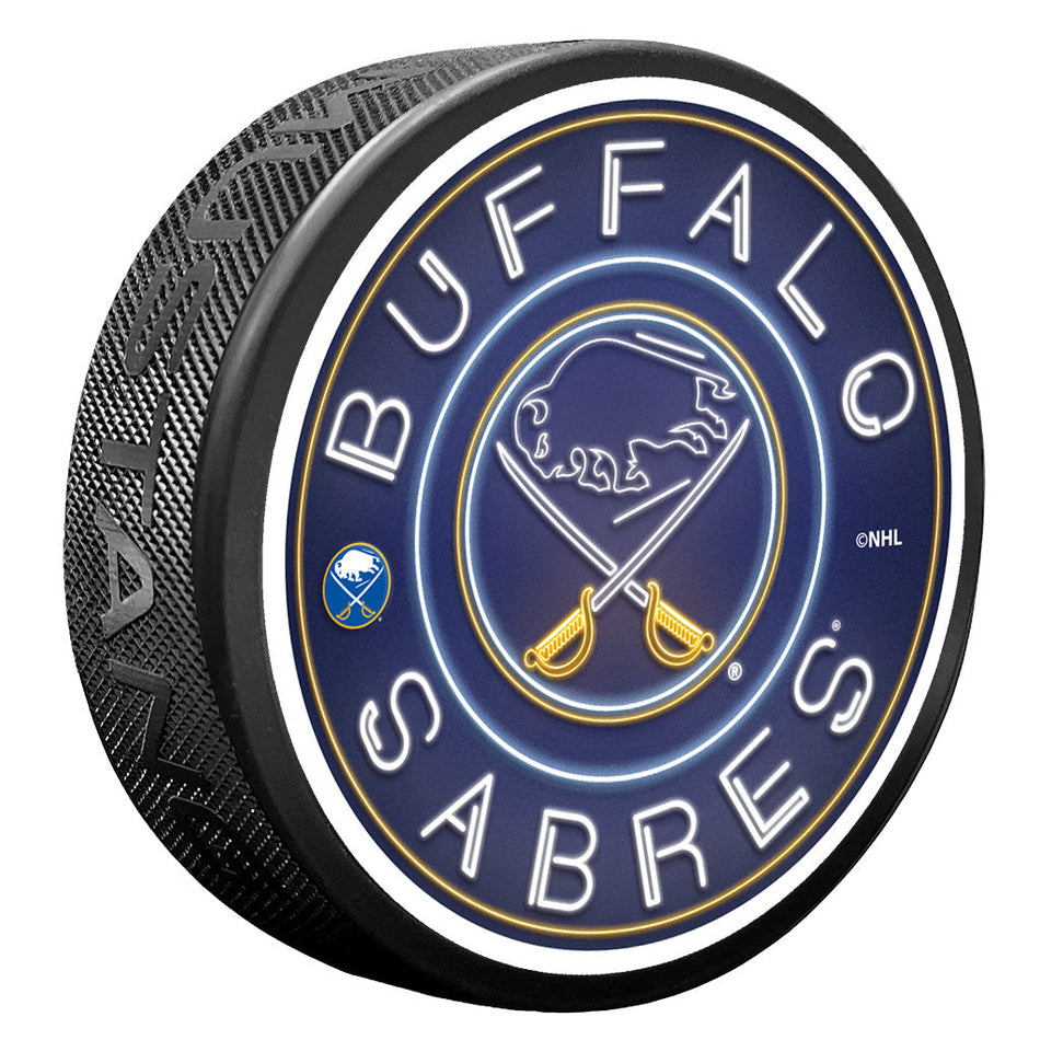 Puk Buffalo Sabres Neon - Buffalo Sabres hokejové vybavení
