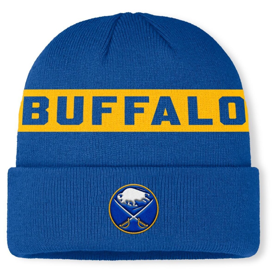 Buffalo Sabres zimní čepice Authentic Pro A/Cap Cuffed inscription