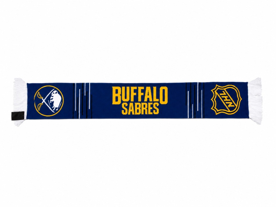 Buffalo Sabres zimní šála NHL Patch Letter
