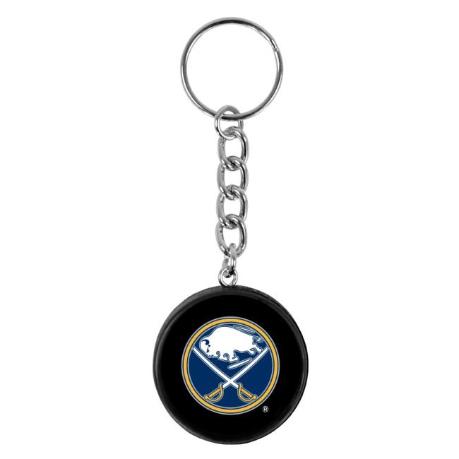 NHL přívěšek na klíče minipuk Buffalo