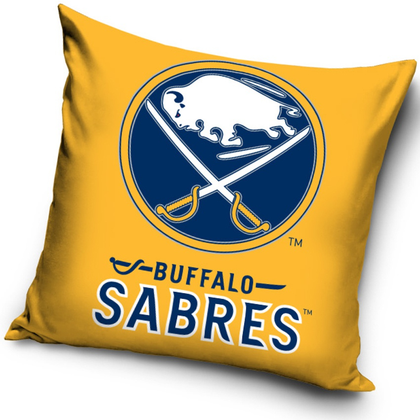 Buffalo Sabres polštářek logo - Buffalo Sabres povlečení, ručníky, deky