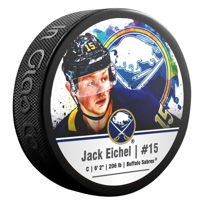 Puk Jack Eichel 15 NHLPA Buffalo - Buffalo Sabres Puky
