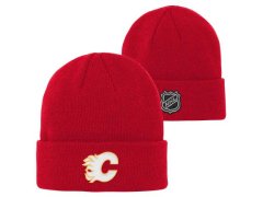 Calgary Flames dětská zimní čepice Cuffed Knit
