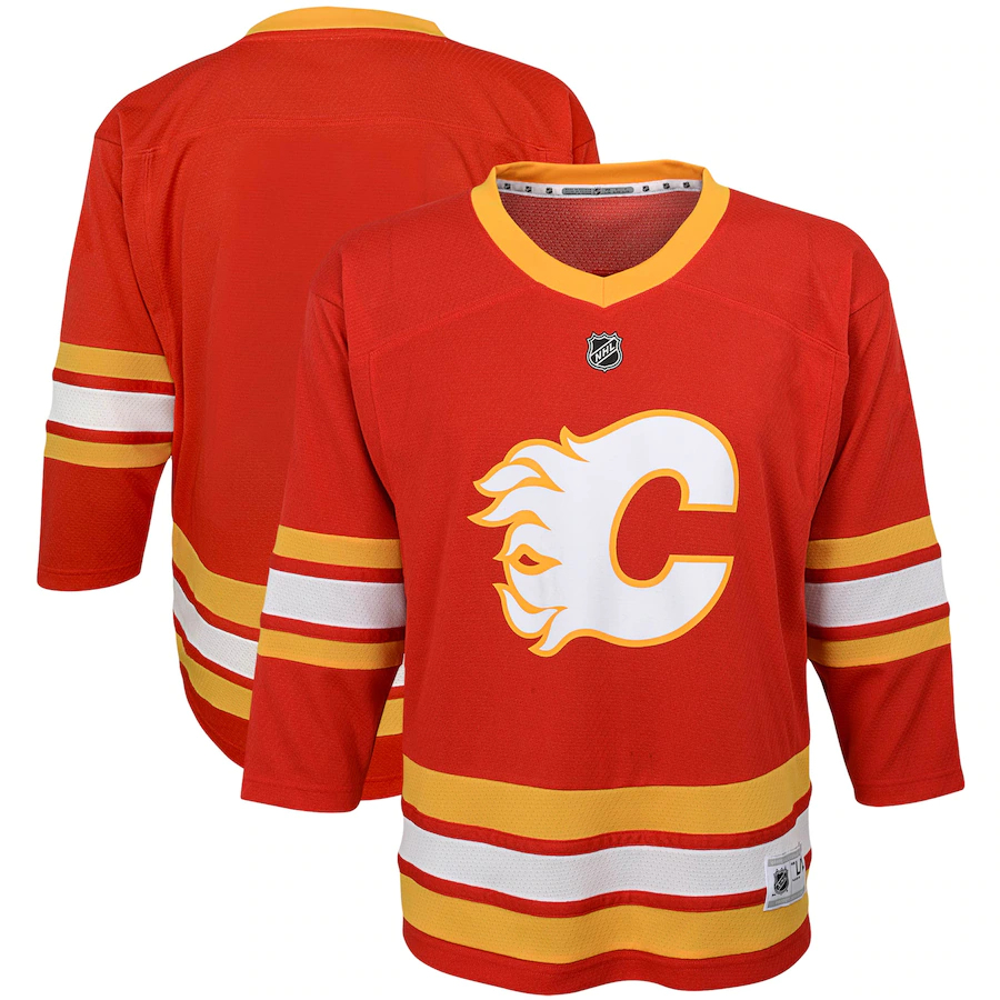 Calgary Flames dětský hokejový dres replica home - Calgary Flames dětské oblečení