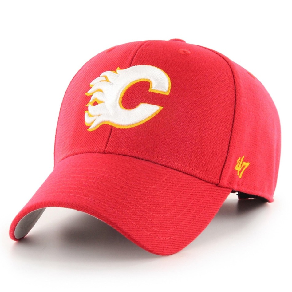 Calgary Flames čepice baseballová kšiltovka 47 MVP red - Calgary Flames kšiltovky, čepice, rukavice