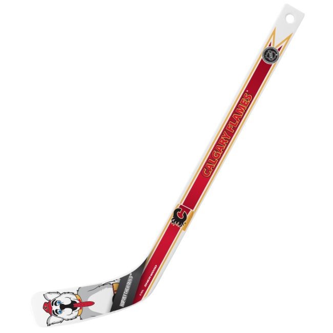 Plastová Minihokejka NHL Mascot Calgary - Calgary Flames Ostatní