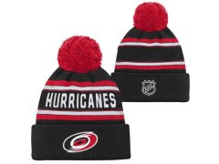 Carolina Hurricanes dětská zimní čepice Jacquard Cuffed Knit With Pom
