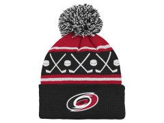 Carolina Hurricanes dětská zimní čepice NHL Face-Off Cuff Pom