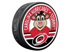 Carolina Hurricanes puk Stormy Mascot Textured
