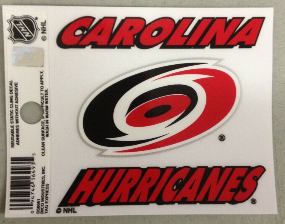 Carolina Hurricanes samolepka logo - Carolina Hurricanes ostatní suvenýry Arizona Coyotes