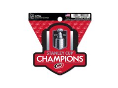 Carolina Hurricanes samolepka NHL 2026 Stanley Cup Champions Multi Decal