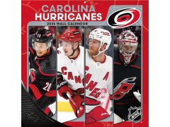 Carolina Hurricanes kalendář 2025 Wall Calendar