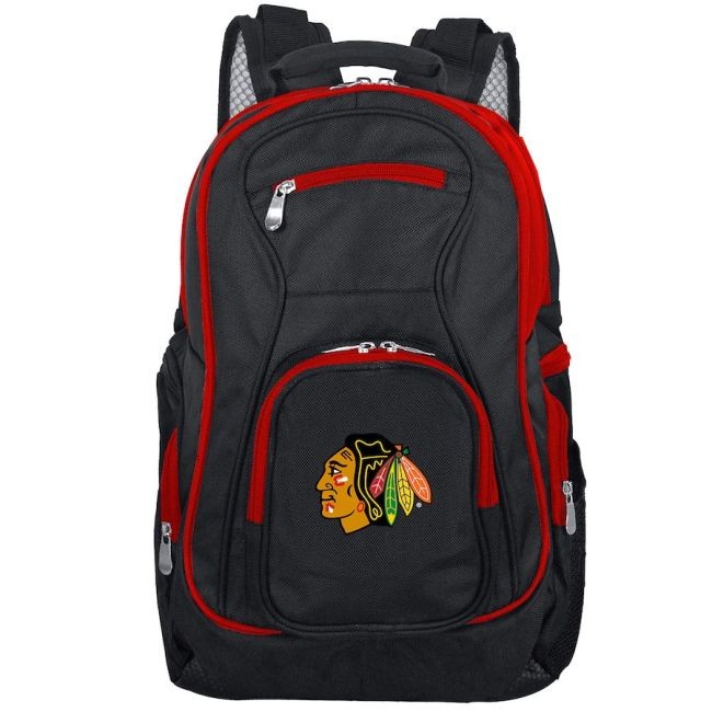 Batoh Trim Color Laptop Backpack Chicago - Chicago Blackhawks Batohy