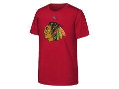 Chicago Blackhawks dětské tričko NHL Flat Name & Number Short Sleeve Cotton