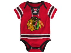 Dětské body Chicago Blackhawks NHL Hockey Pro Creeper – Blank