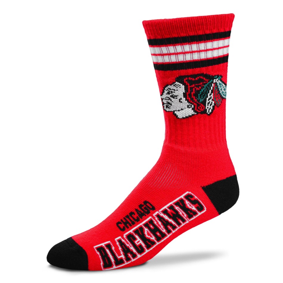 Chicago Blackhawks dětské ponožky 4 Stripes Crew