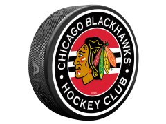Chicago Blackhawks puk Striped