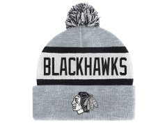 Chicago Blackhawks zimní čepice Biscuit Knit Skull