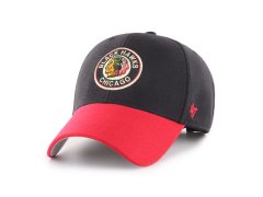 Chicago Blackhawks čepice baseballová kšiltovka 47 MVP Vintage black red