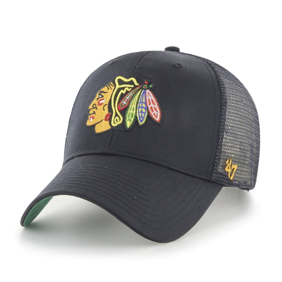 Chicago Blackhawks čepice baseballová kšiltovka Branson 47 MVP - Chicago Blackhawks kšiltovky, čepice, rukavice