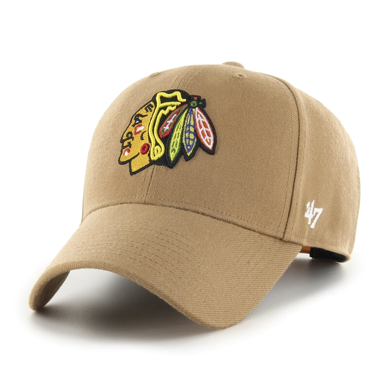 Chicago Blackhawks čepice baseballová kšiltovka 47 MVP brown