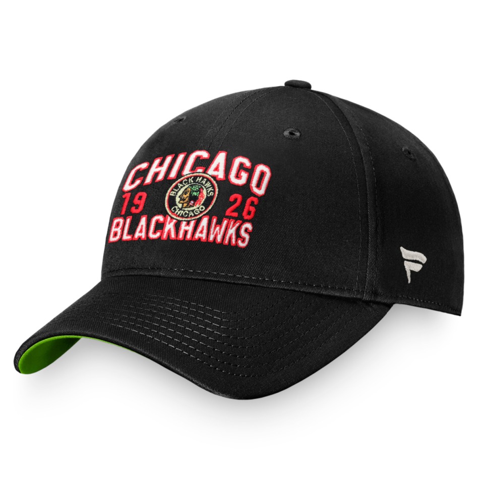 Chicago Blackhawks čepice baseballová kšiltovka True Classic Unstructured Adjustable black - Chicago Blackhawks kšiltovky, čepice, rukavice