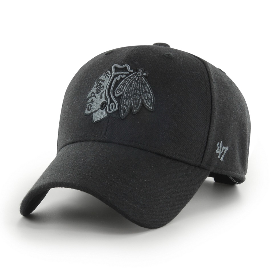 Chicago Blackhawks čepice baseballová kšiltovka 47 MVP SNAPBACK BWB - Chicago Blackhawks kšiltovky, čepice, rukavice