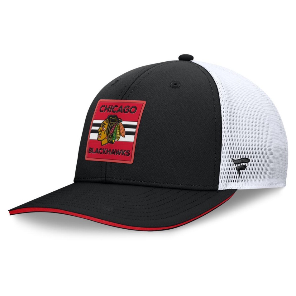 Chicago Blackhawks čepice baseballová kšiltovka Authentic Pro A/Cap Structured Mid-Crown Adj