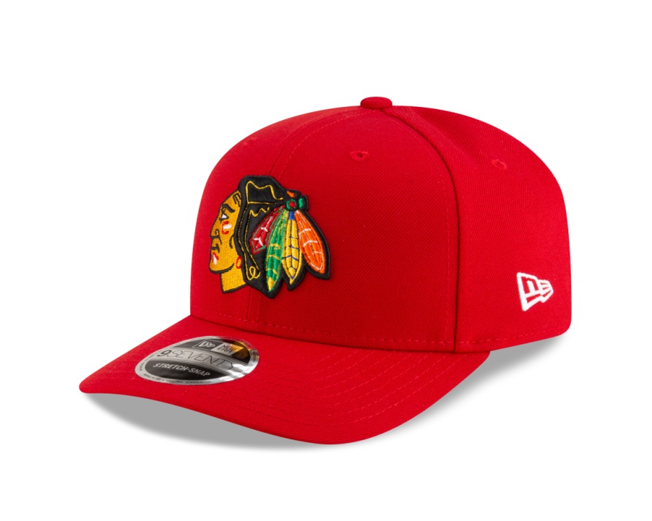 Chicago Blackhawks čepice baseballová kšiltovka New Era 970SS red - Chicago Blackhawks kšiltovky, čepice, rukavice