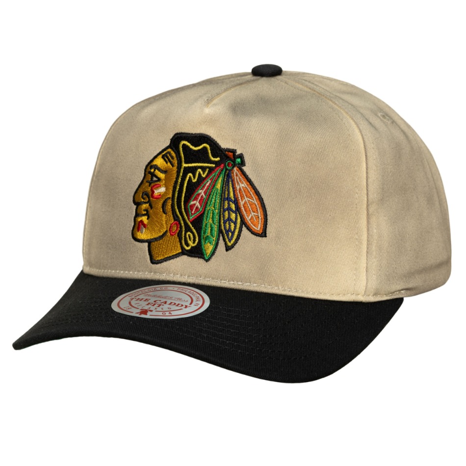 Chicago Blackhawks čepice baseballová kšiltovka NHL Retro Roots Deadstock - Chicago Blackhawks kšiltovky, čepice, rukavice