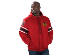 Chicago Blackhawks pánská bunda s&nbsp;kapucí Tight End Winter Jacket