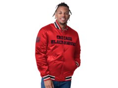 Chicago Blackhawks pánská bunda The CLOSER Reversible Varsity Satin