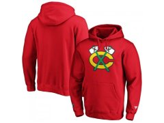 Chicago Blackhawks pánská mikina s&nbsp;kapucí Primary Logo Graphic Hoodie red