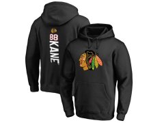 Chicago Blackhawks pánská mikina s&nbsp;kapucí black Patrick Kane #88 Name & Number