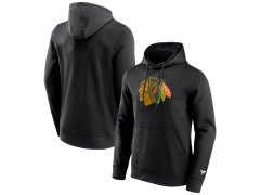 Chicago Blackhawks pánská mikina s&nbsp;kapucí Primary Logo Graphic Hoodie black