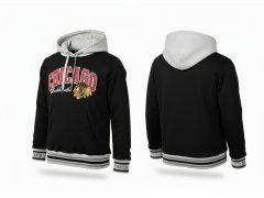 Chicago Blackhawks pánská mikina s&nbsp;kapucí Premium Fleece Hoodie Current Logo