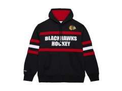 Chicago Blackhawks pánská mikina s&nbsp;kapucí Head Coach Hoodie Current Logo black