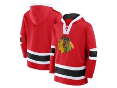 Chicago Blackhawks pánská mikina s&nbsp;kapucí Mens Laced Hockey