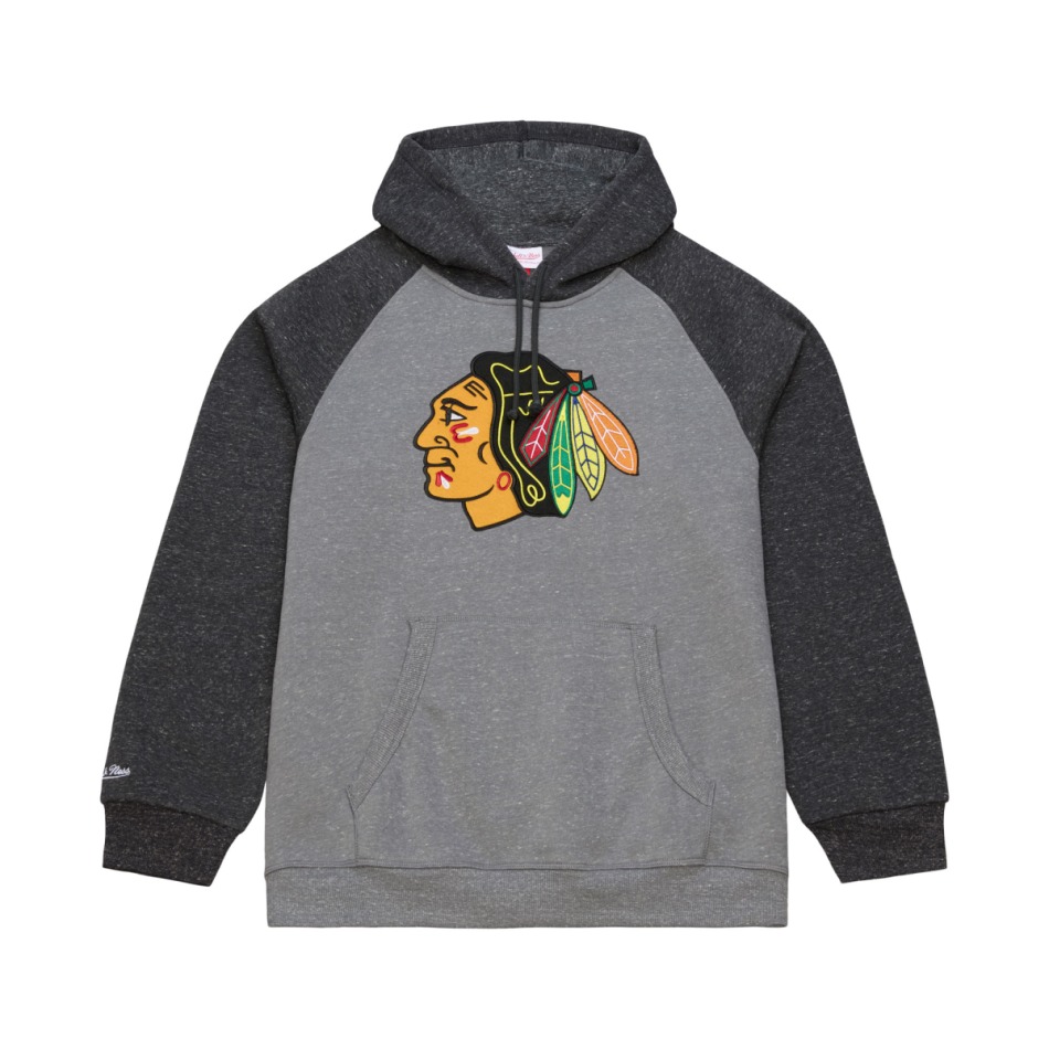 Chicago Blackhawks pánská mikina s&nbsp;kapucí Winning Streak Fleece Current Logo - Chicago Blackhawks mikiny, bundy, kalhoty